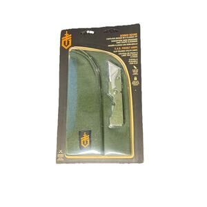 Gerber E.A.B. Stainless Steel Pocket Utility Knife in Olive Topo With Beanie New